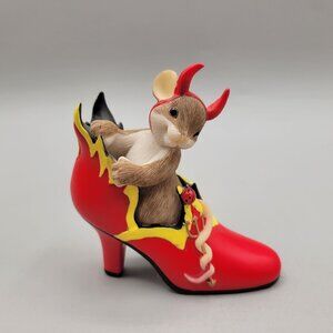 Charming Tails You're The Fire In My Sole Figurine Enesco